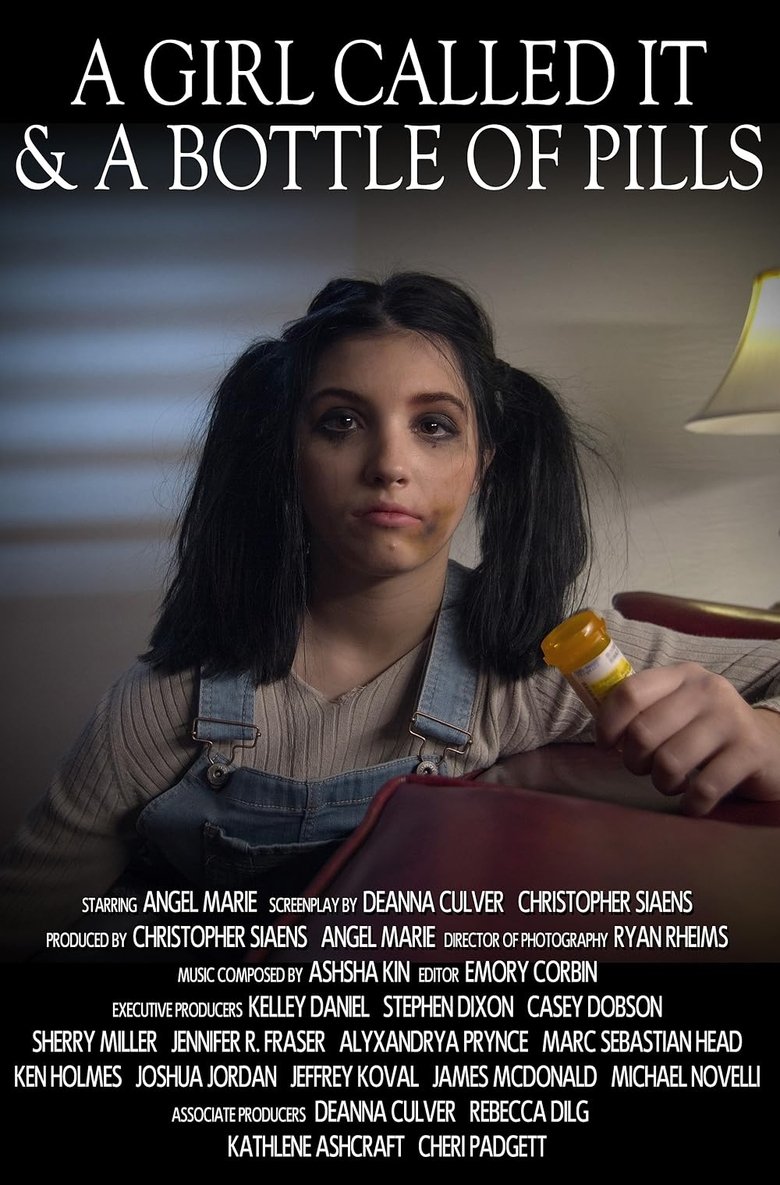 Poster of A Girl Called It & a Bottle of Pills