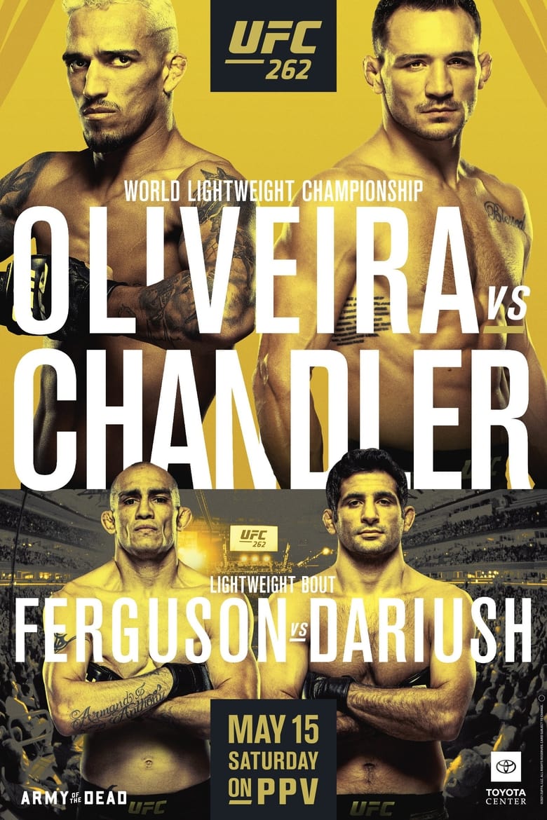 Poster of UFC 262: Oliveira vs. Chandler