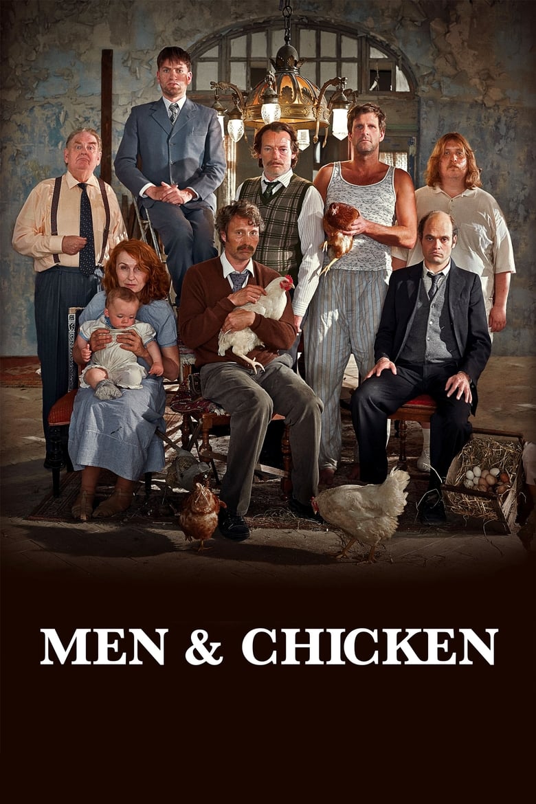 Poster of Men & Chicken