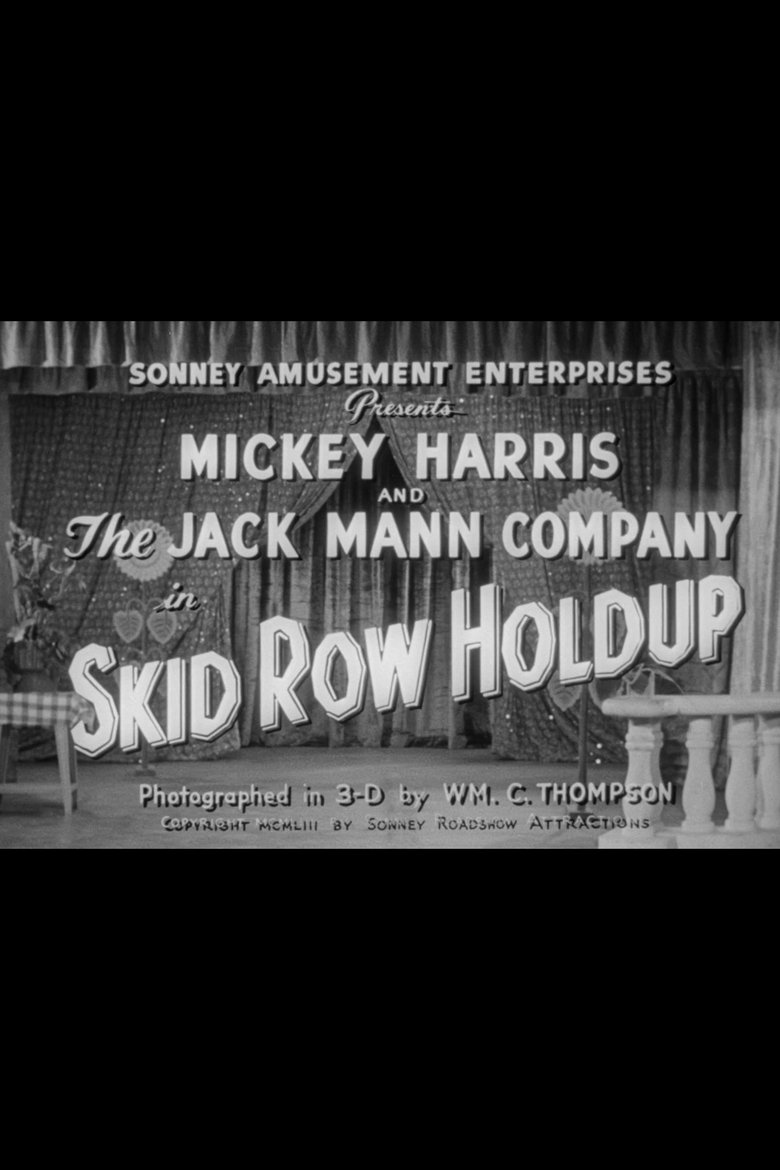 Poster of Skid Row Holdup