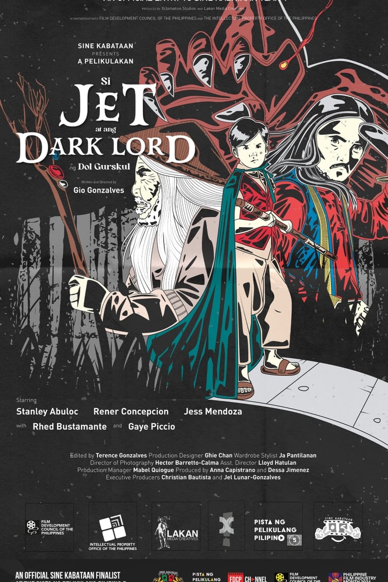 Poster of Si Jet at Ang Dark Lord ng Dol Gurskul