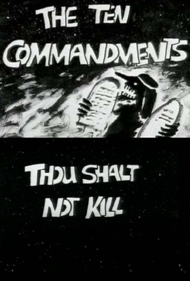 Poster of The Ten Commandments Number 5: Thou Shalt Not Kill