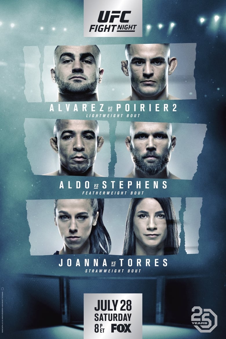 Poster of UFC on Fox 30: Alvarez vs. Poirier 2