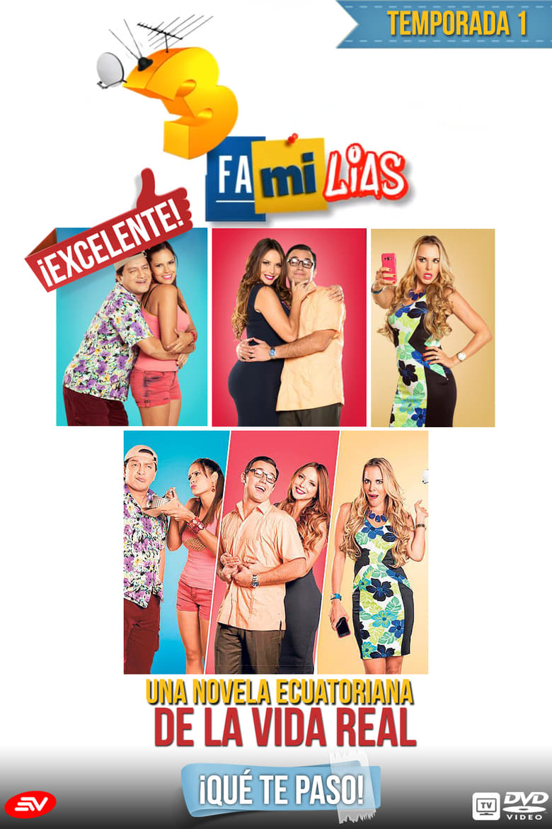 Poster of Episodes in 3 Familias - Season 1 - Season 1