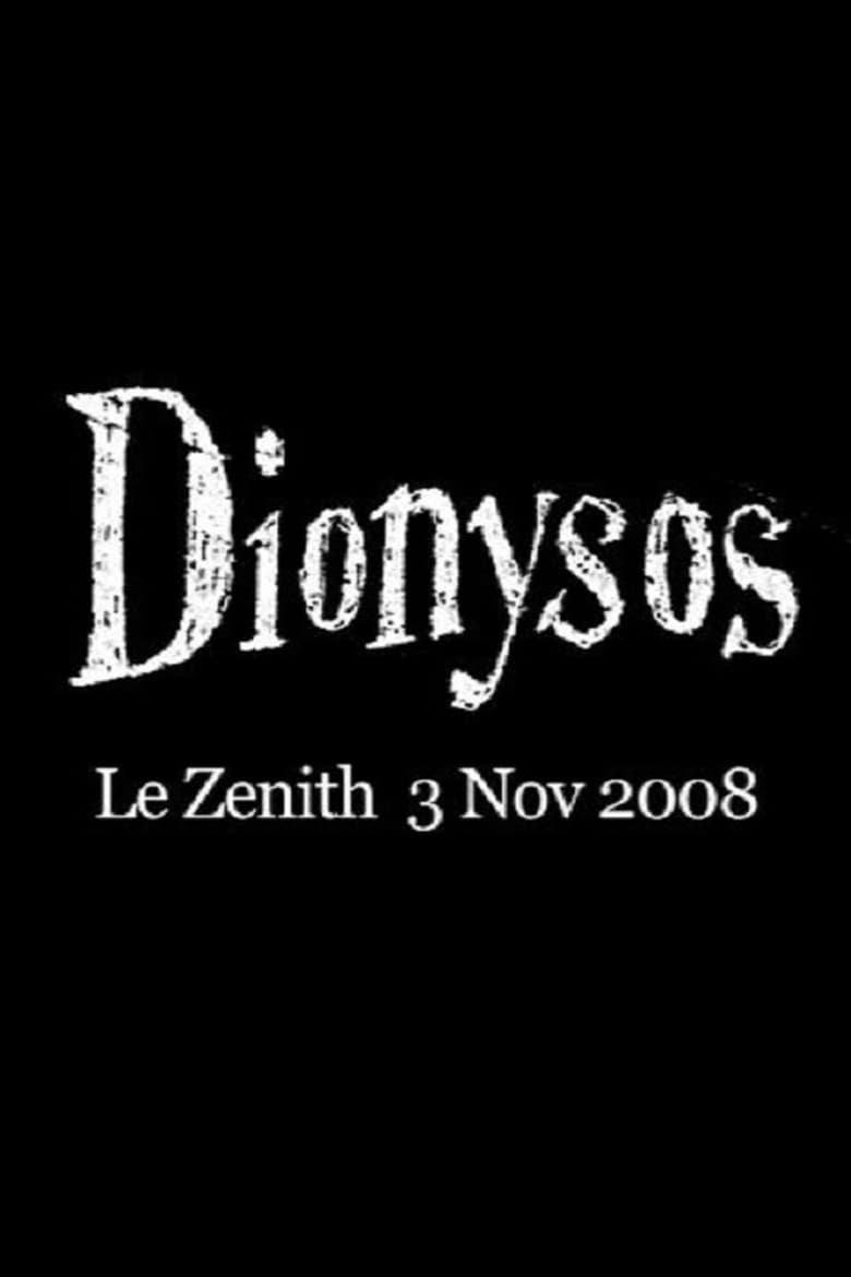 Poster of Dionysos - Le Zénih