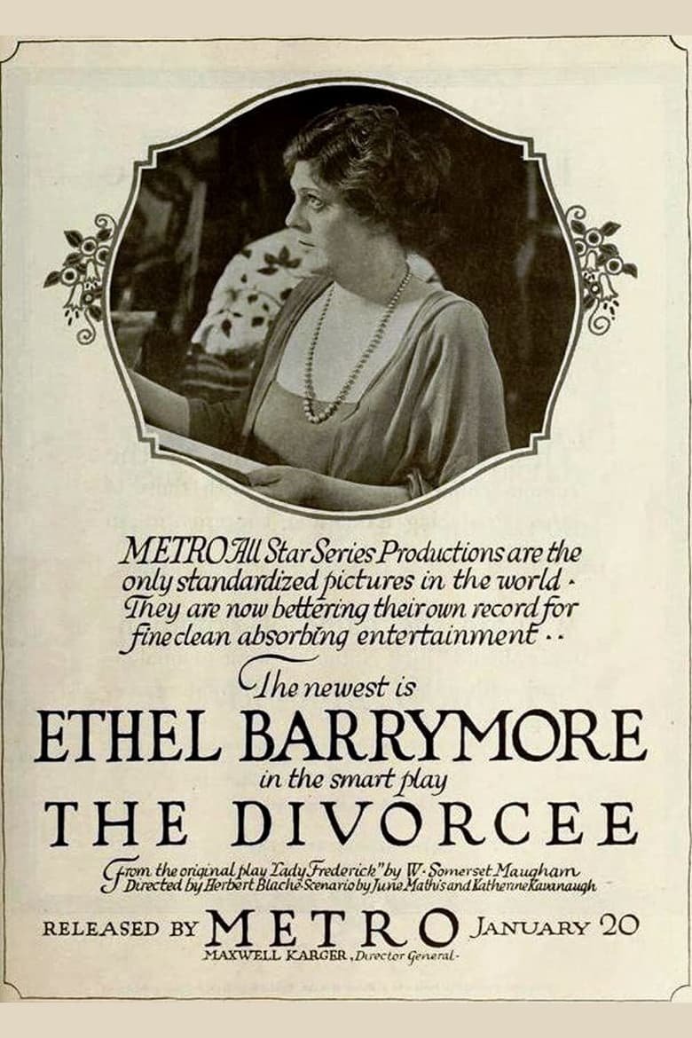 Poster of The Divorcee