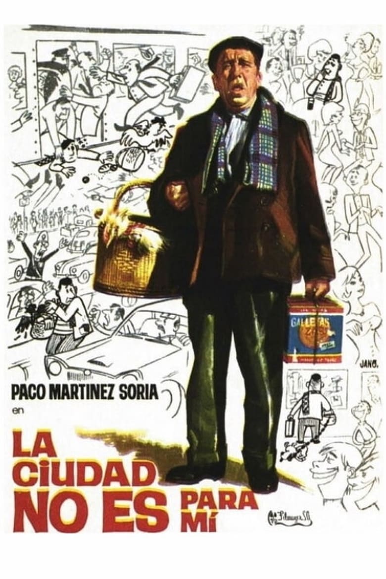 Poster of La ciudad no es para mí