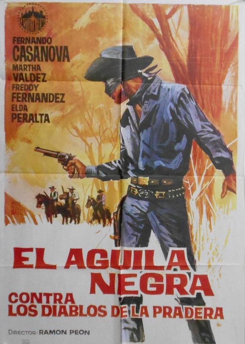 Poster of El águila negra contra los enmascarados de la muerte