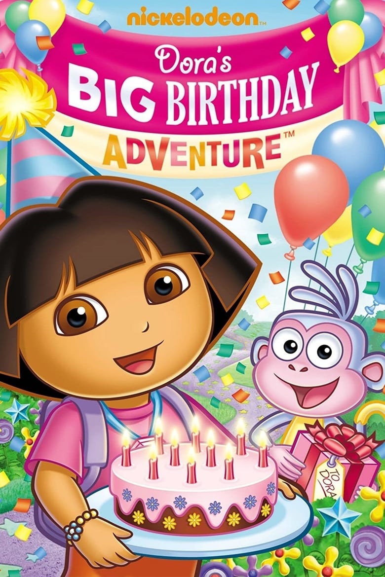 Poster of Dora the Explorer: Dora's Big Birthday Adventure