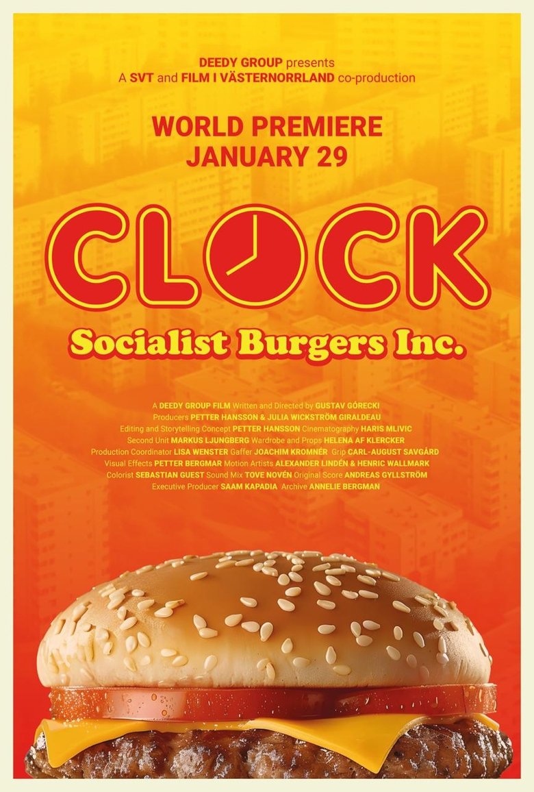 Poster of CLOCK - Socialist Burgers Inc.