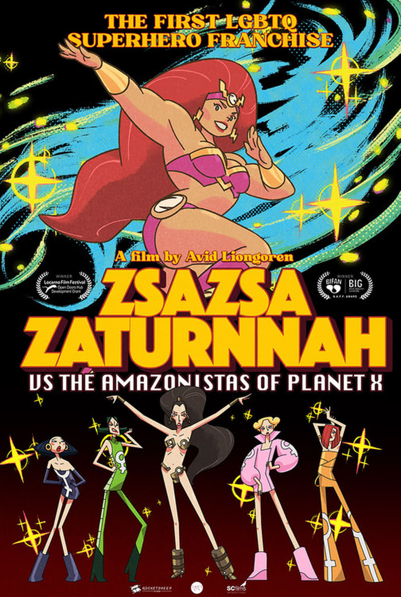 Poster of ZsaZsa Zaturnnah vs. The Amazonistas of Planet X