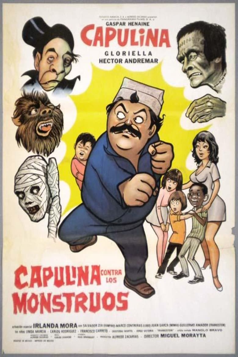 Poster of Capulina vs. the Monsters