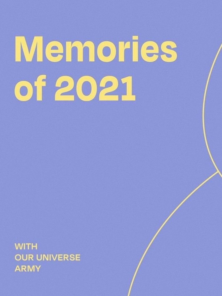 Poster of BTS Memories of 2021