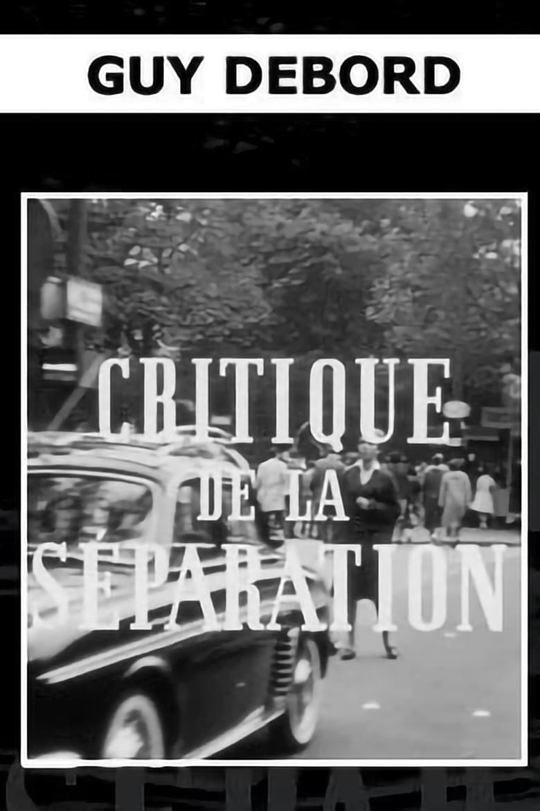 Poster of Critique of Separation