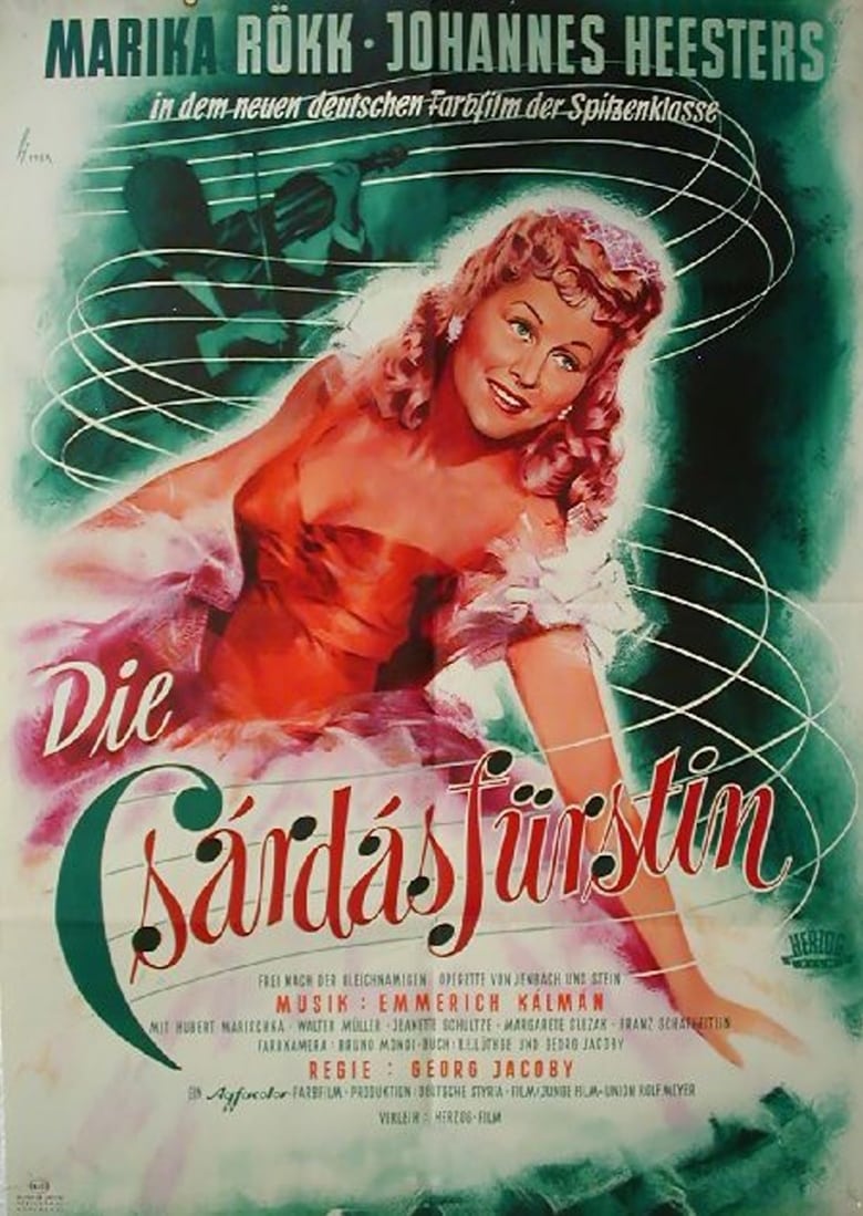 Poster of The Csardas Princess