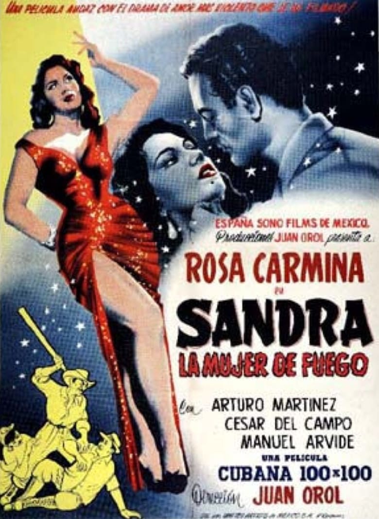 Poster of Sandra, the Woman of Fire