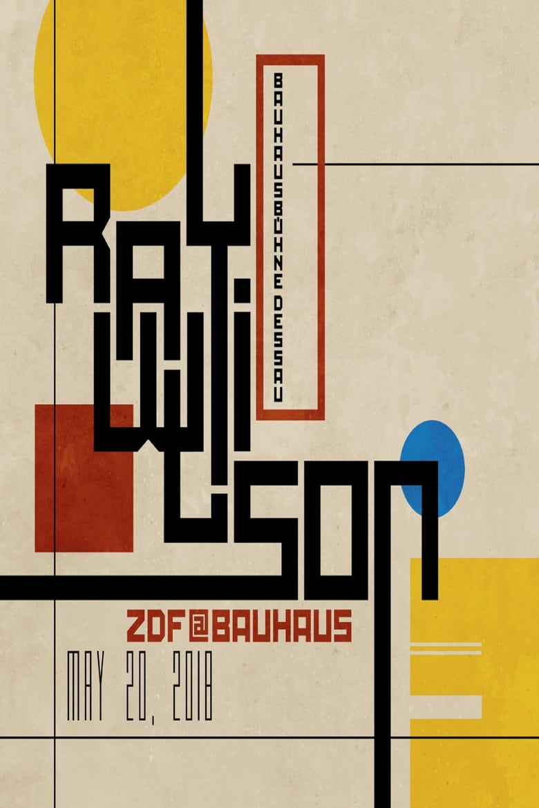 Poster of Ray Wilson : ZDF@Bauhaus