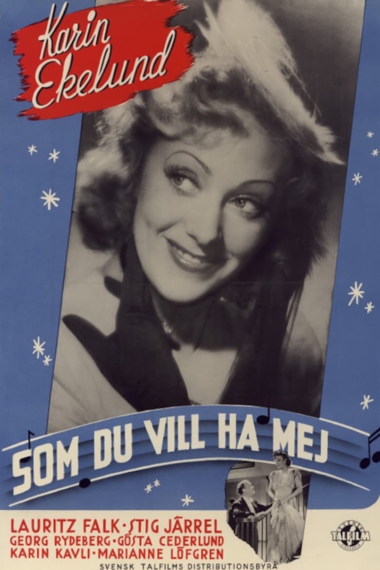 Poster of Som du vill ha mej