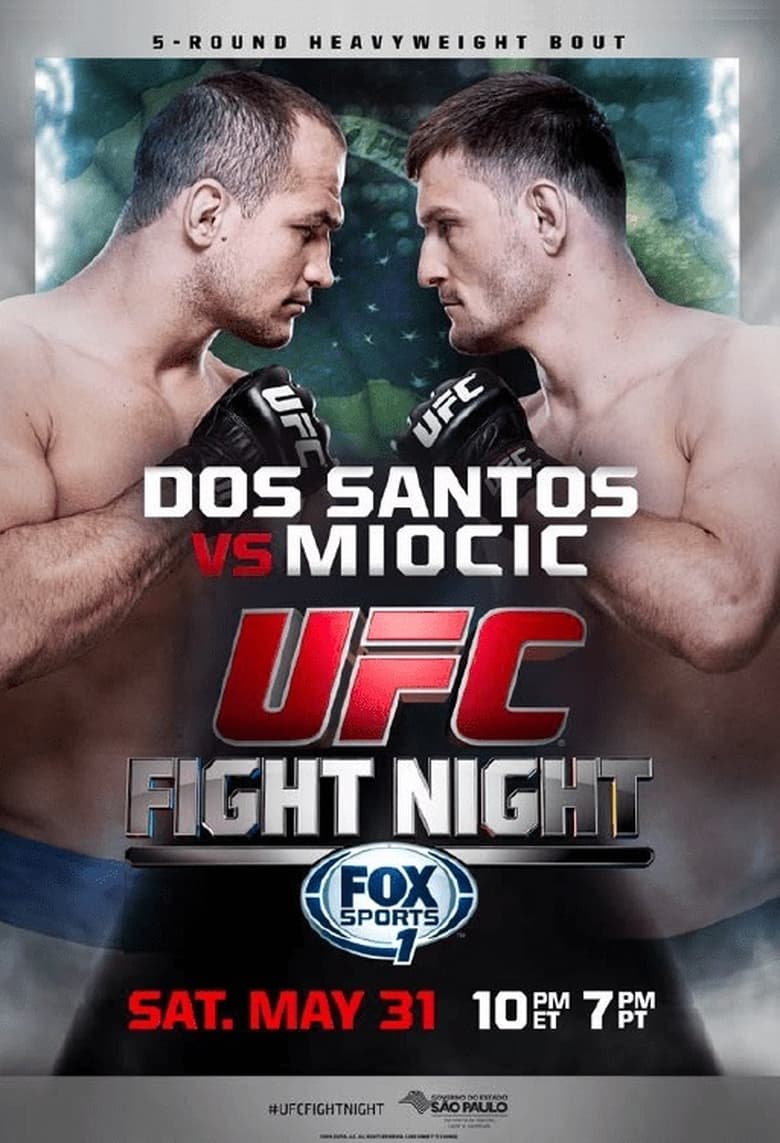 Poster of UFC on Fox 13: Dos Santos vs. Miocic