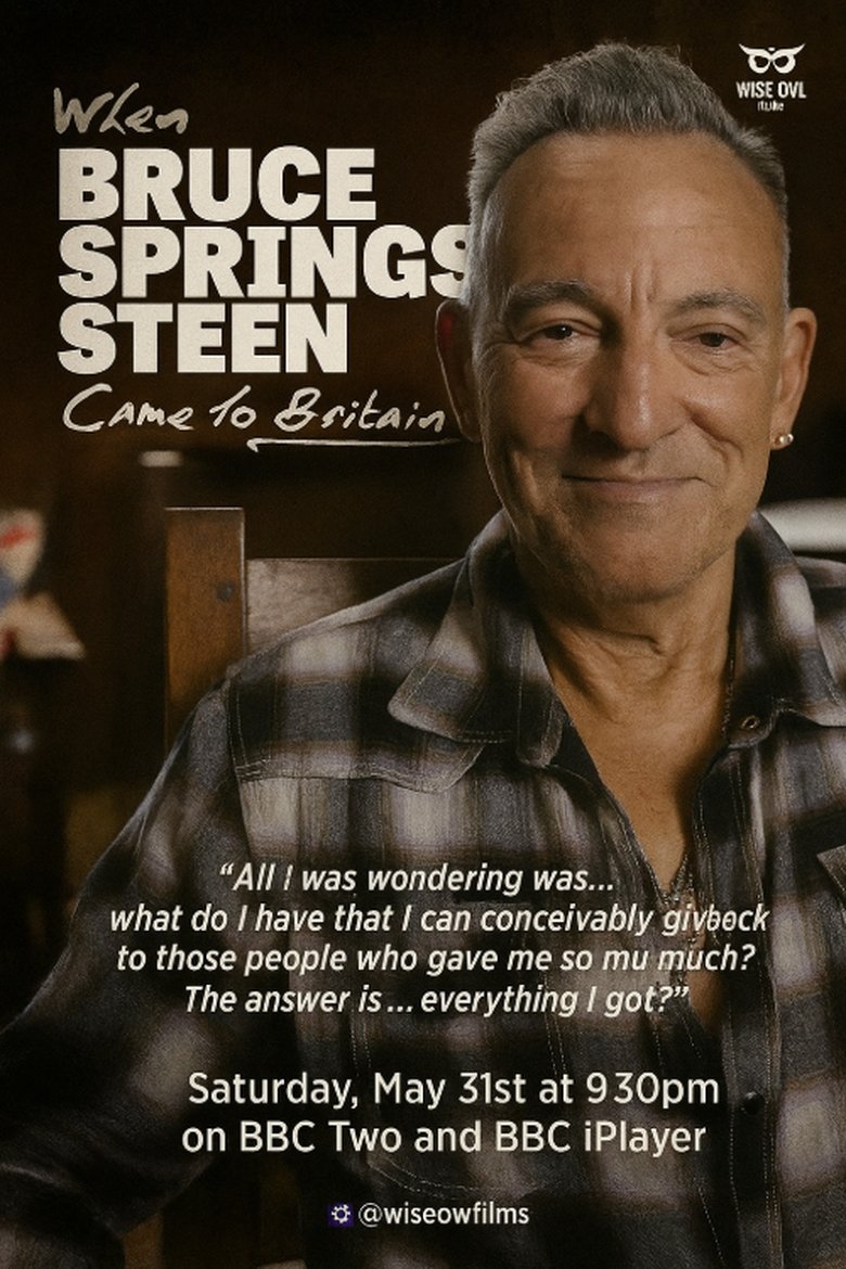 Poster of When Bruce Springsteen Came to Britain