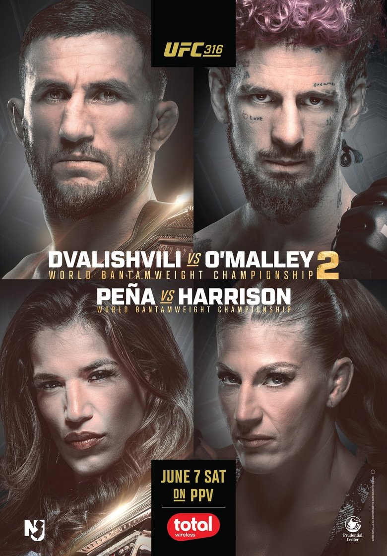 Poster of UFC 316: Dvalishvili vs. O'Malley 2