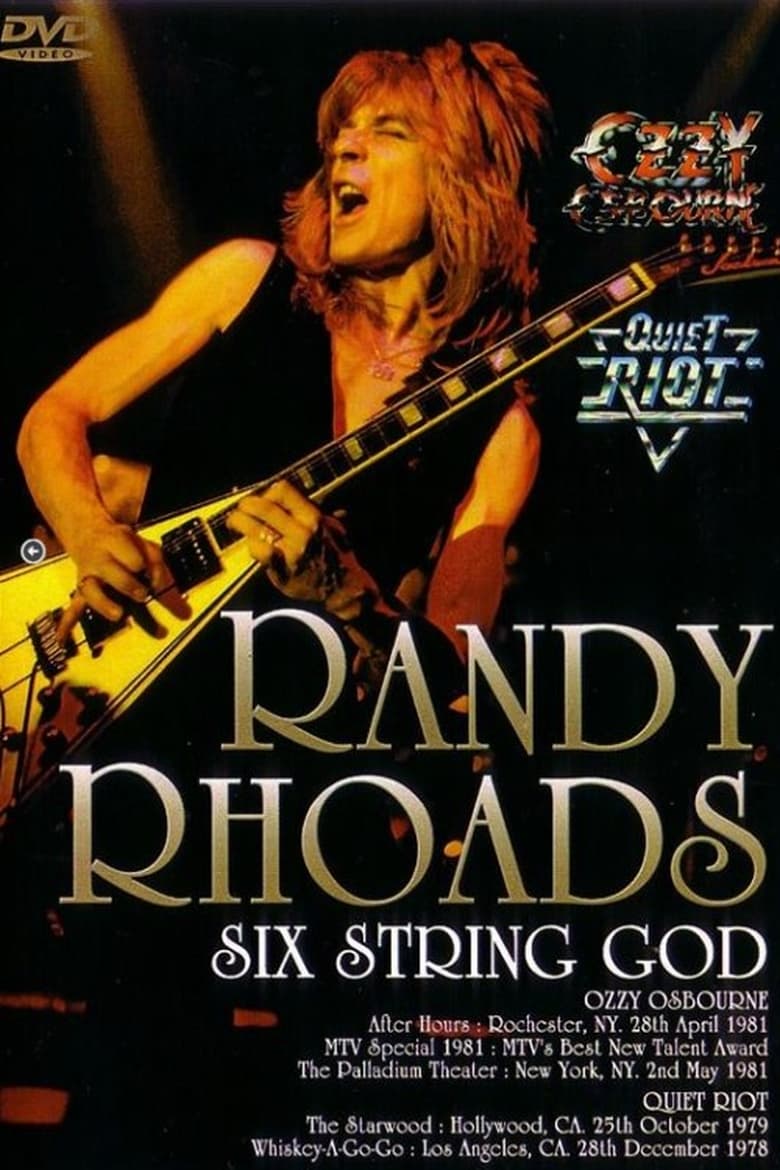 Poster of Randy Rhoads – Six String God