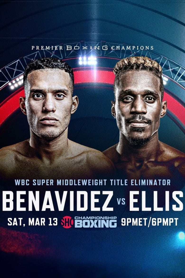 Poster of David Benavidez vs. Ronald Ellis