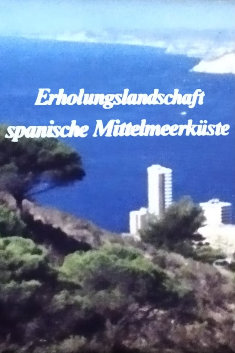 Poster of Erholungslandschaft spanische Mittelmeerküste