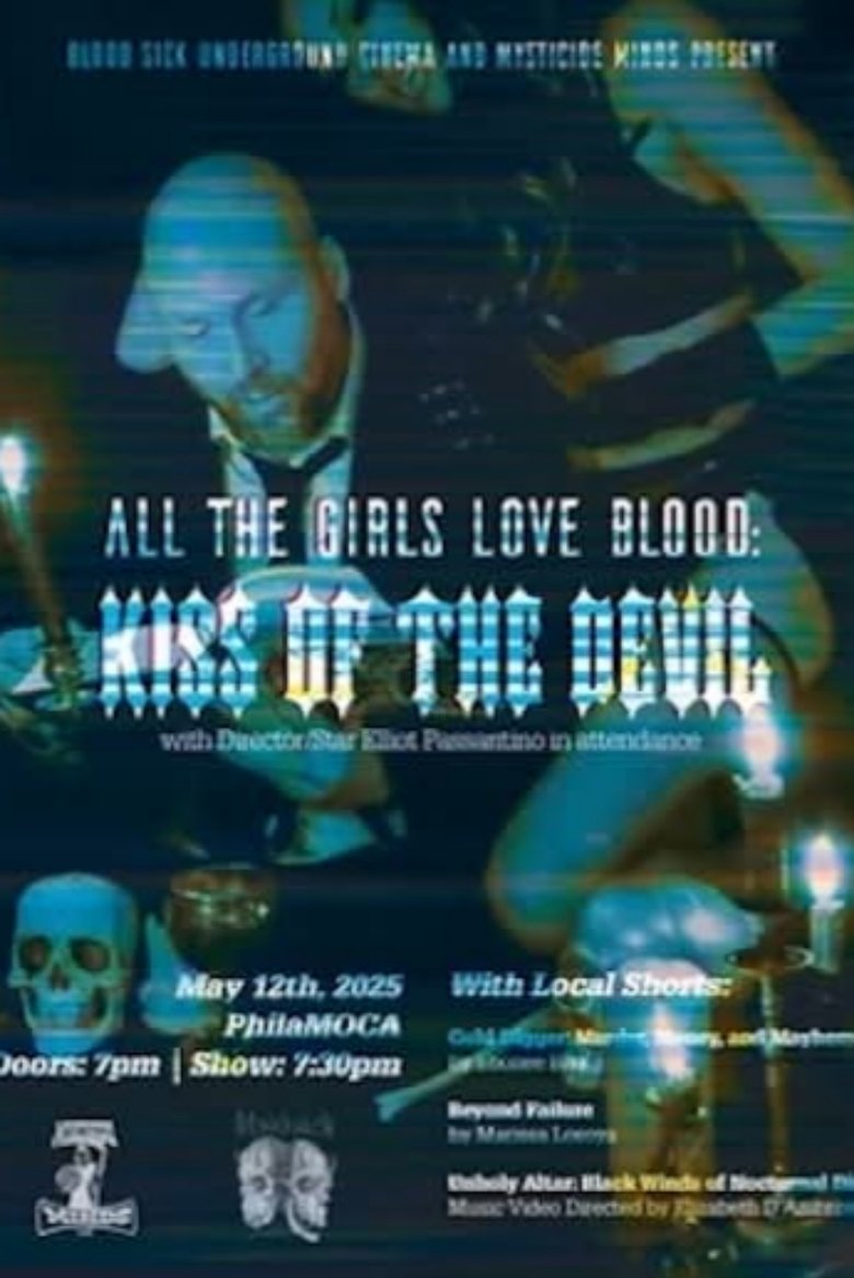 Poster of All the Girls Love Blood: Kiss of the Devil