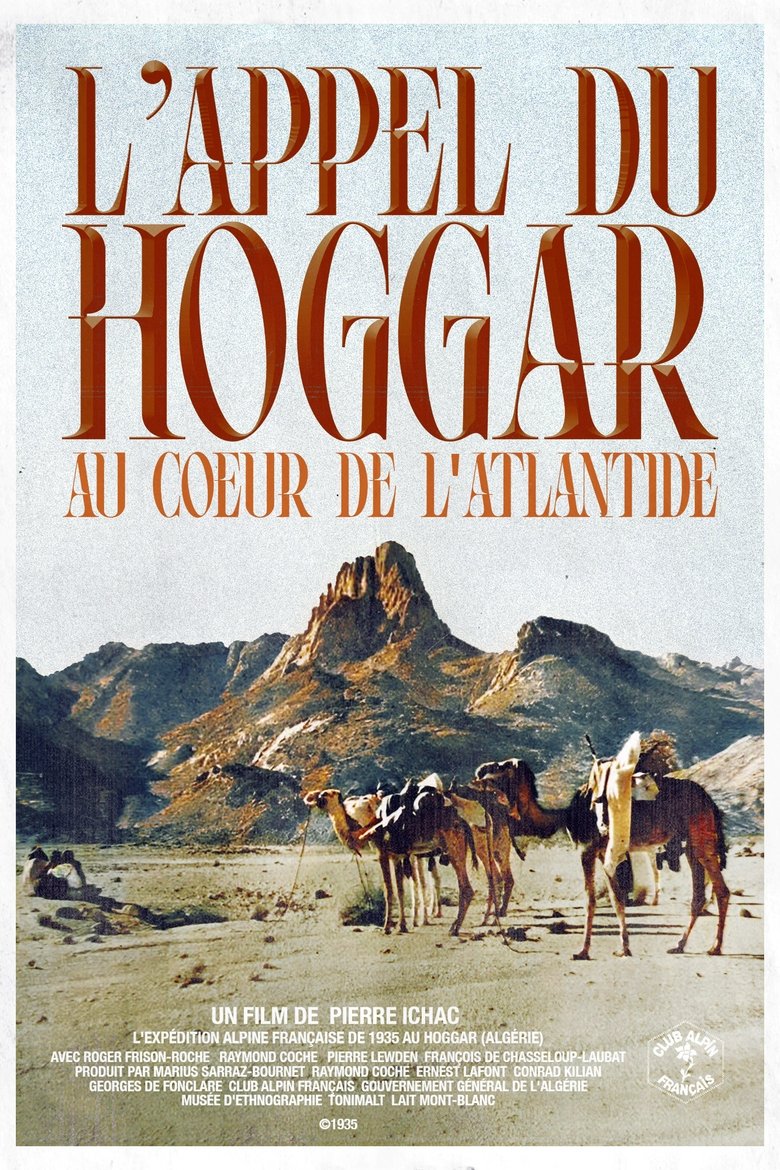 Poster of The Call of the Hoggar, In the Heart of Atlantis