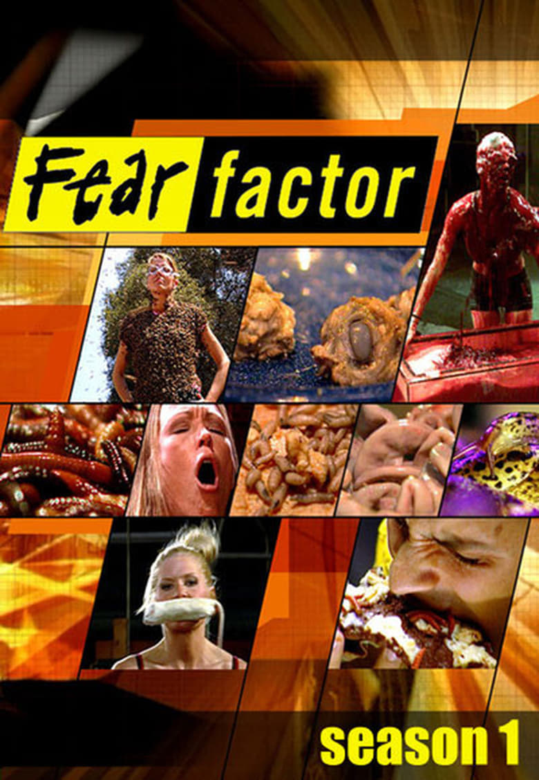 Poster of Cast and Crew in Fear Factor - Season 1 - Episode 9 - Trapeze; Pig Feast; Traverse