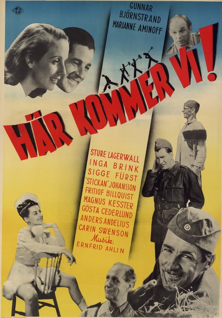 Poster of Här kommer vi ...