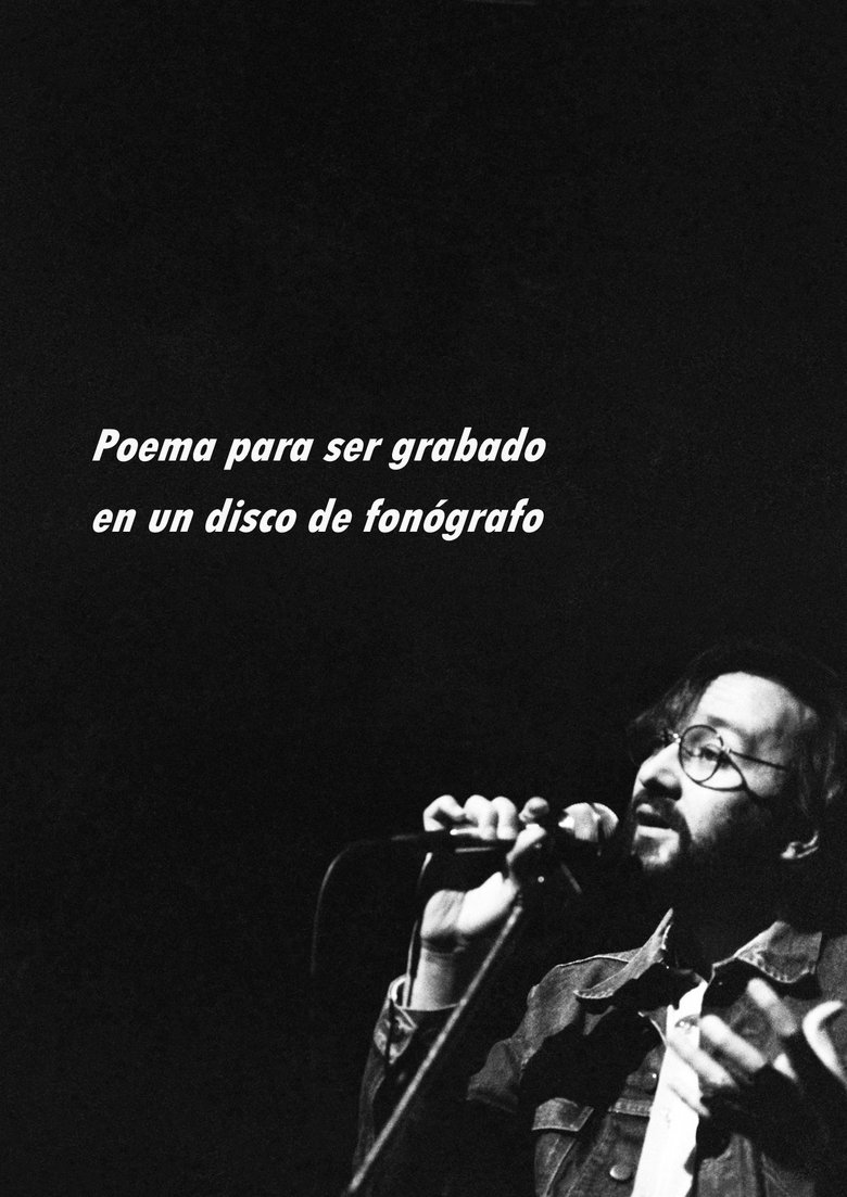 Poster of Poema para ser grabado en un disco de fonógrafo