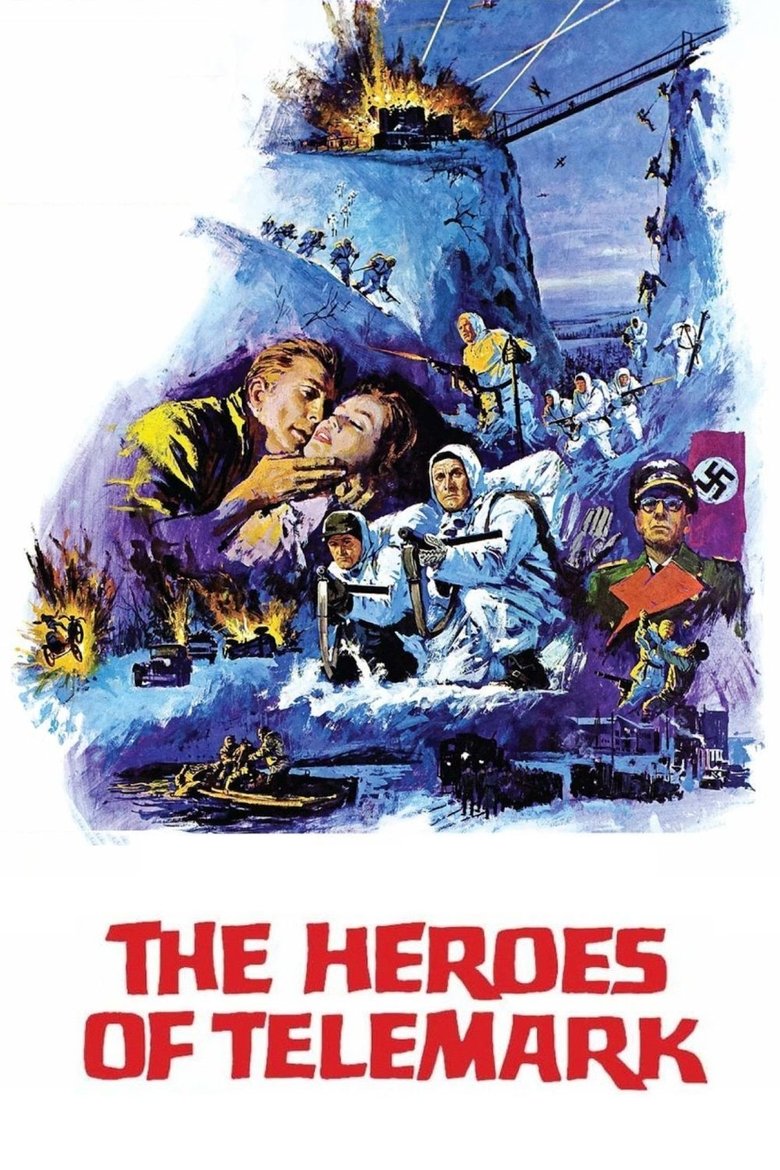 Poster of The Heroes of Telemark