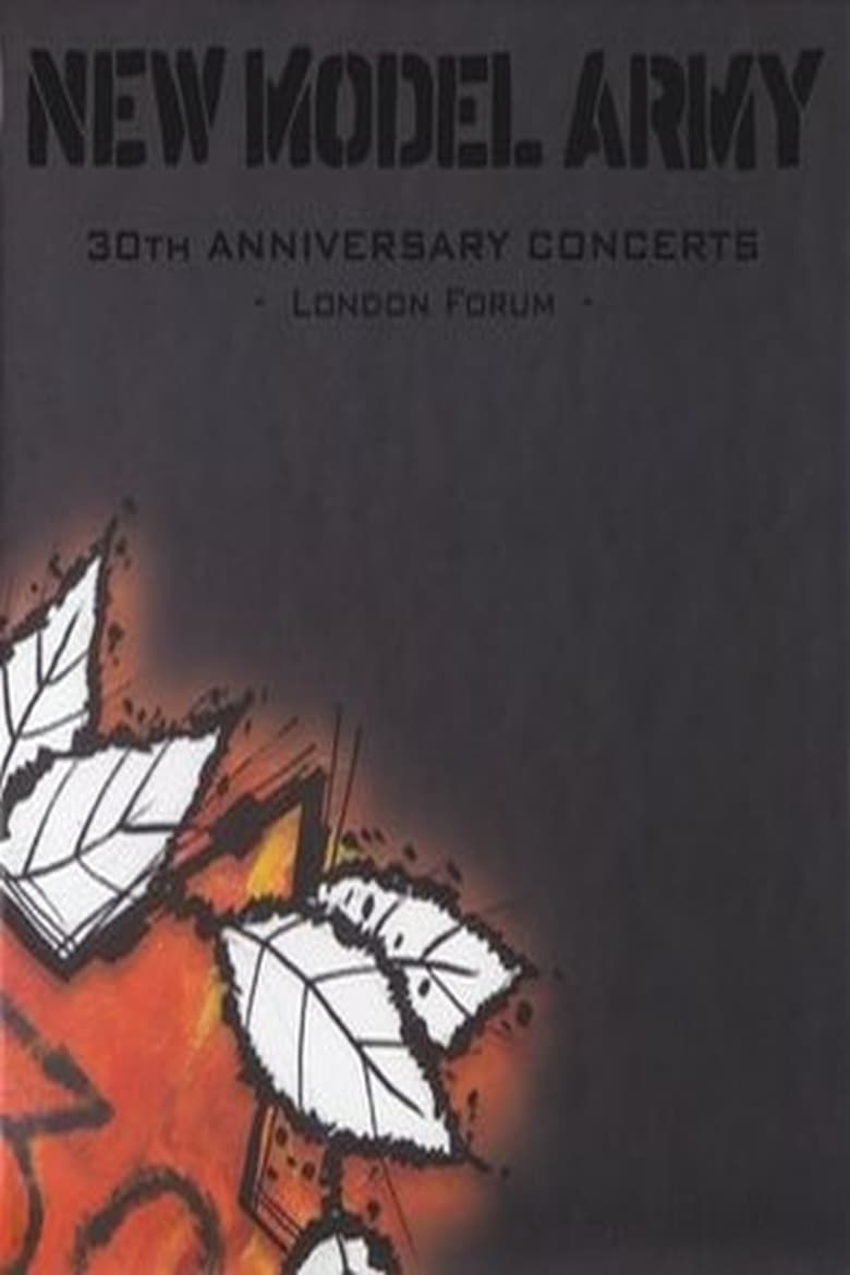 Poster of New Model Army 30th Anniversary Concerts