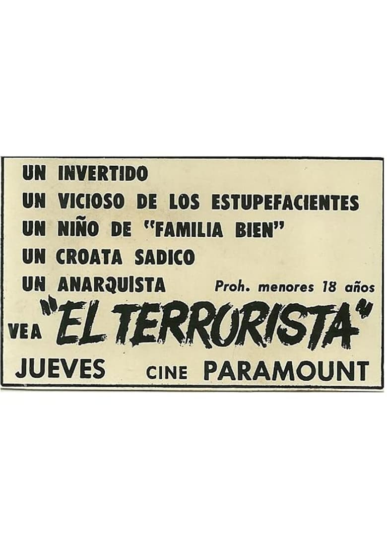 Poster of El terrorista