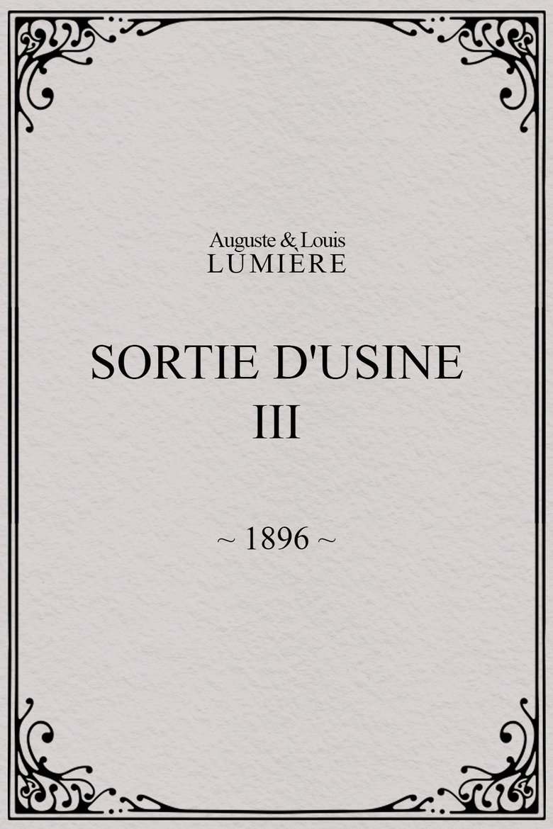 Poster of Sortie d'usine, [III]