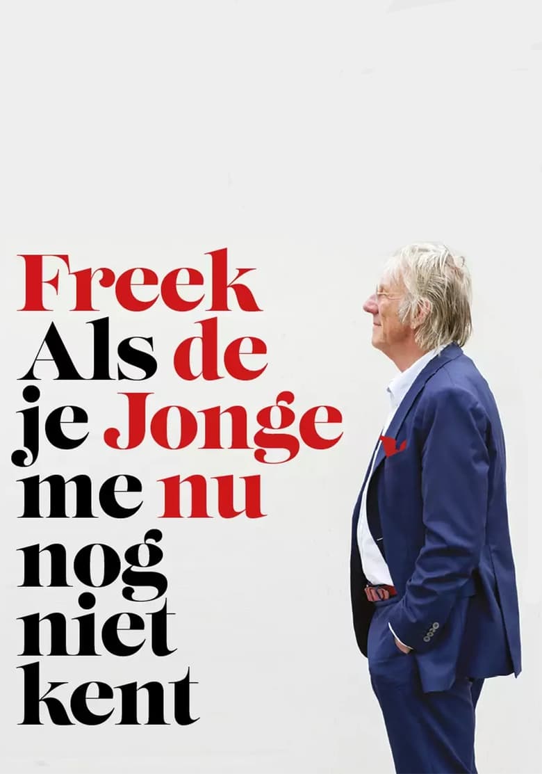 Poster of Freek de Jonge - Als je me nu nog niet kent