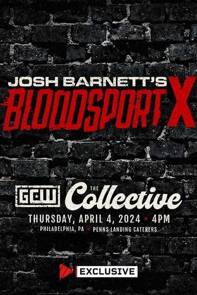 Poster of GCW Josh Barnett's Bloodsport X