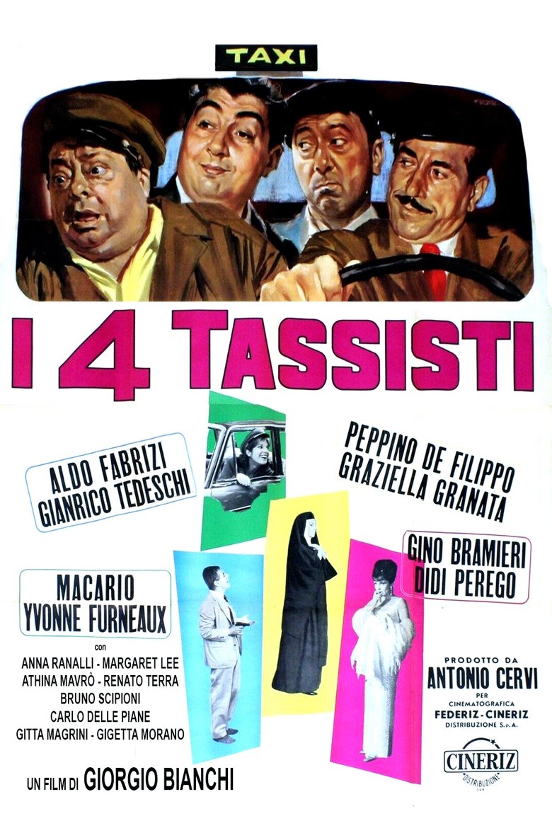 Poster of I 4 tassisti