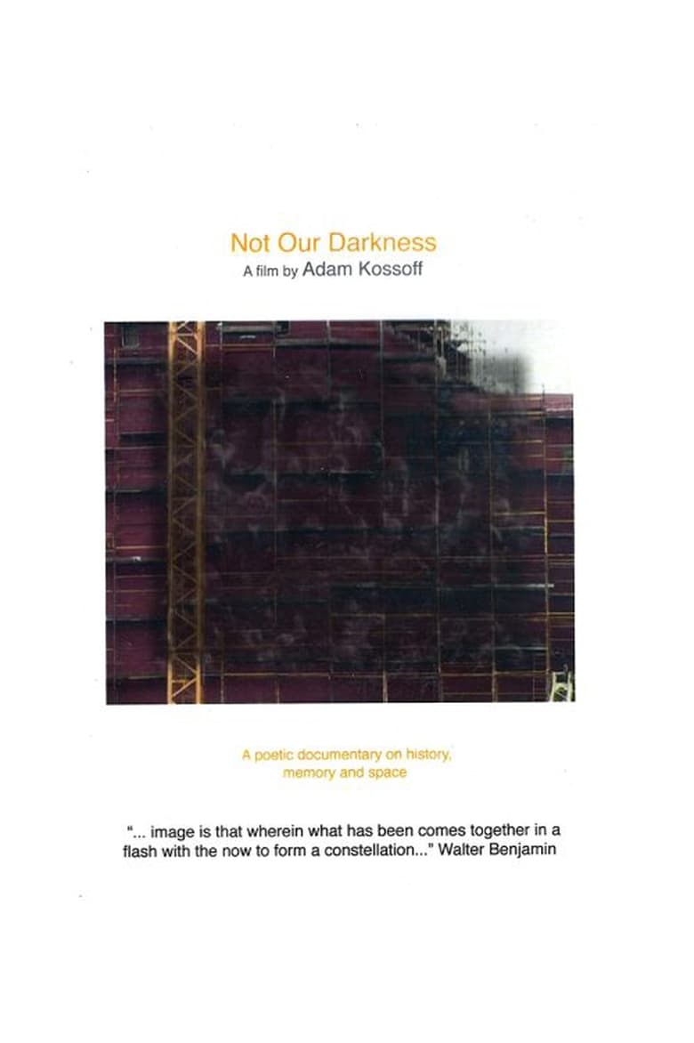 Poster of Not Our Darkness