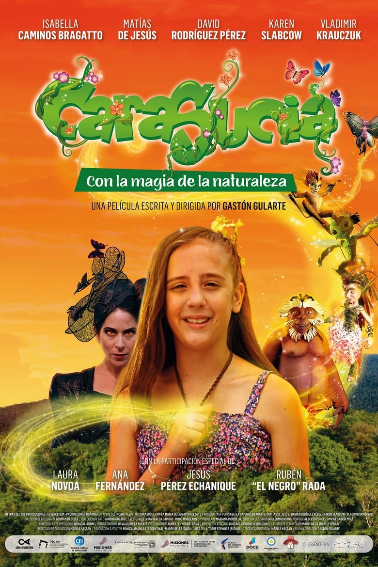 Poster of Cara sucia, con la magia de la naturaleza