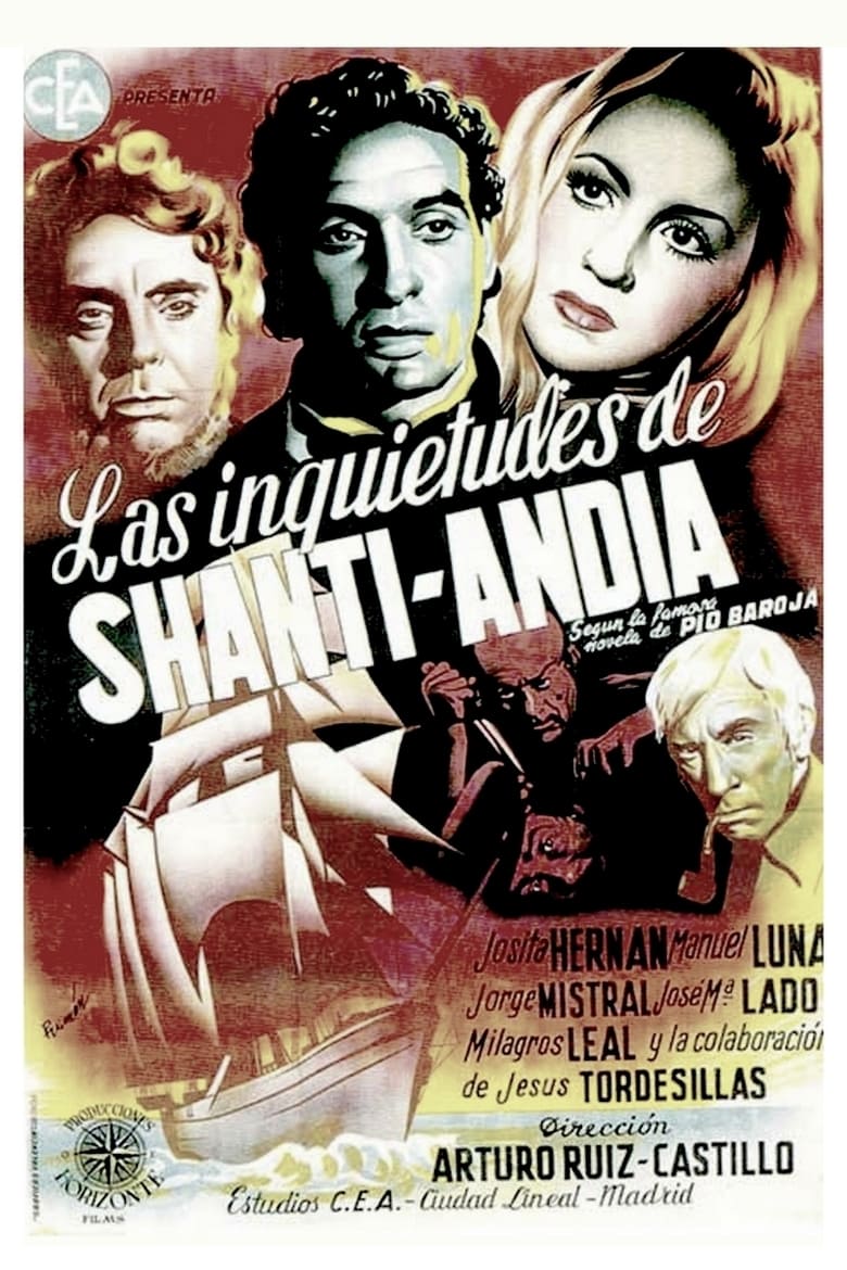 Poster of Las inquietudes de Shanti-Andía