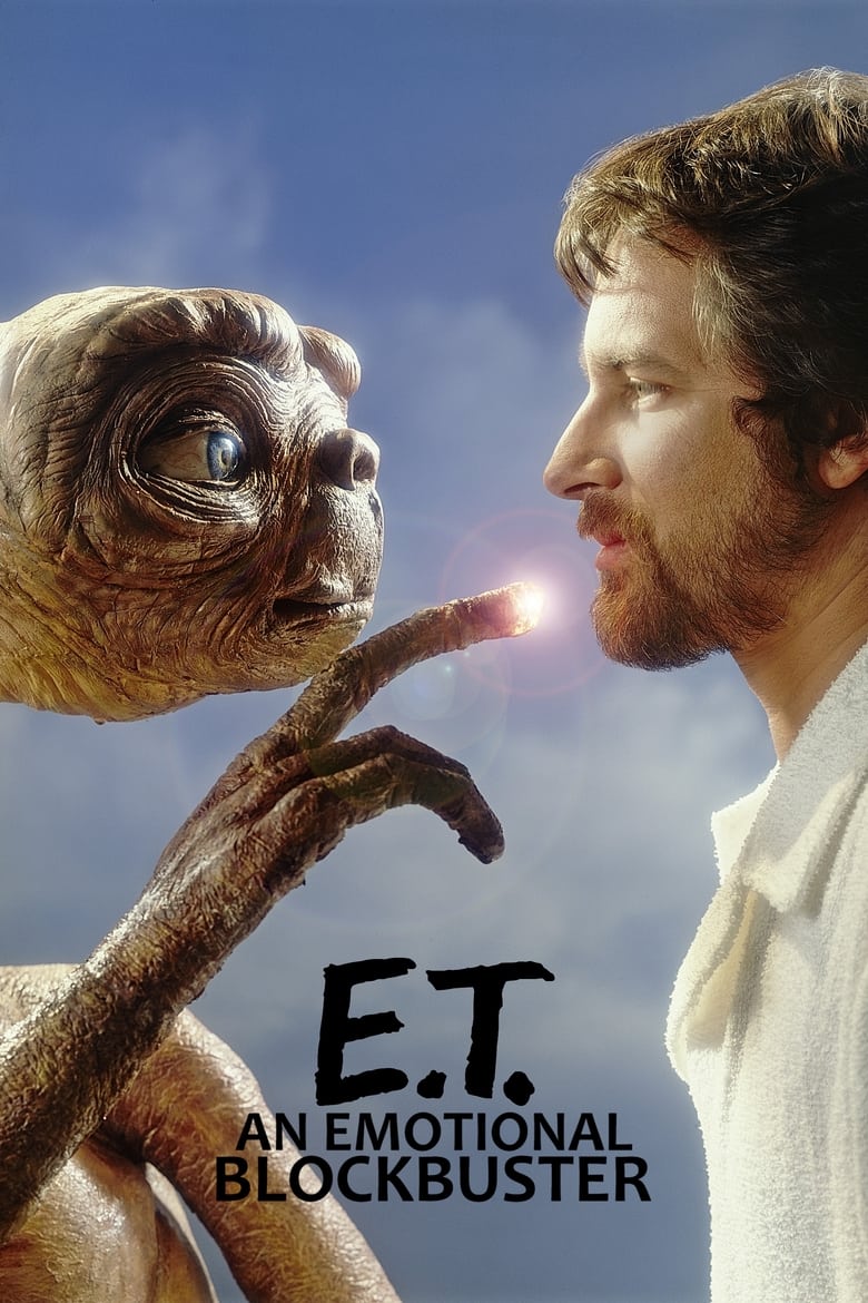 Poster of E. T., an Emotional Blockbuster