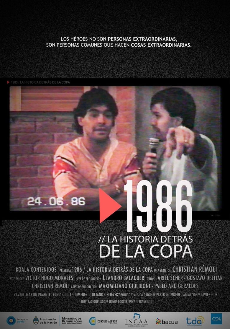 Poster of 1986. The story behind the Cup