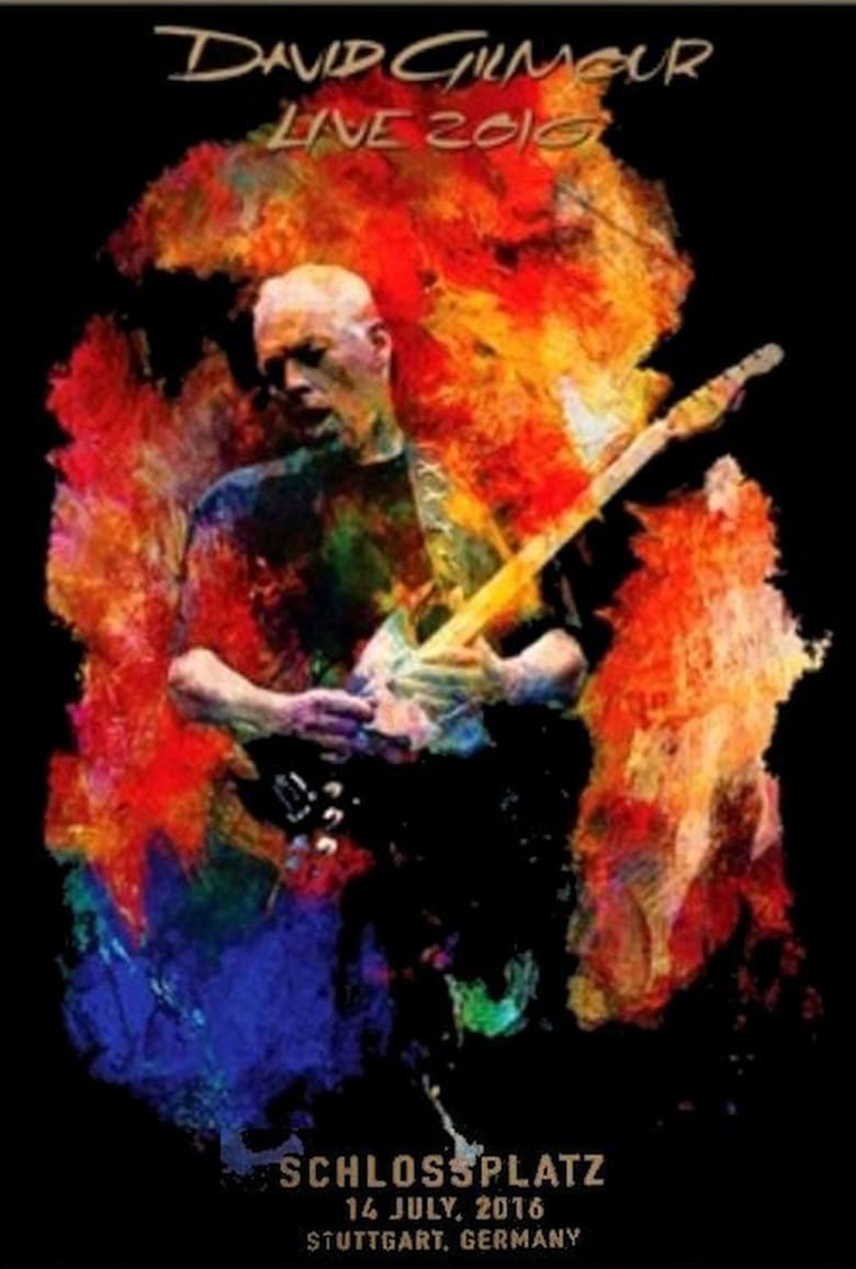 Poster of David Gilmour - Live at Schlossplatz 2016