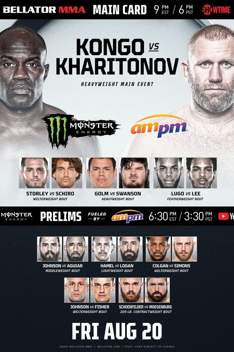 Poster of Bellator 265: Kongo vs. Kharitonov