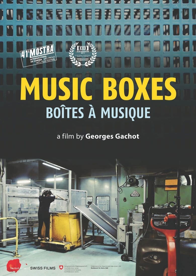 Poster of Music Boxes