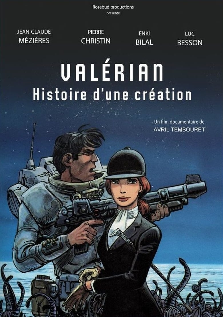 Poster of Valérian, histoire d'une création