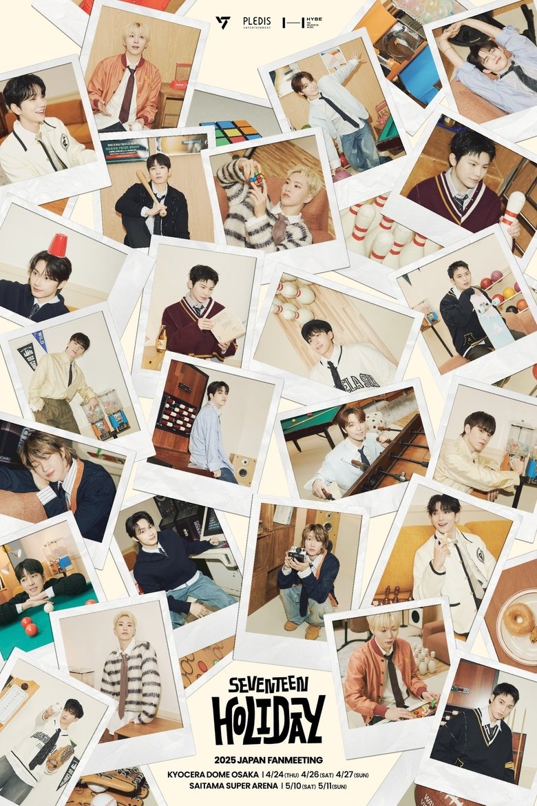 Poster of SEVENTEEN 2025 JAPAN FANMEETING 'HOLIDAY'